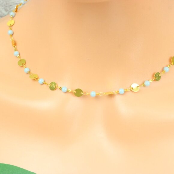 "Minimalist Necklace – Timeless, Elegant Jewelry for Her, MAR092014 - Picture 10 of 10